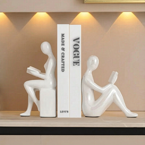 Abstract Figurine Bookends
