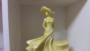 Ivory Serenity Goddess Sculpture Video